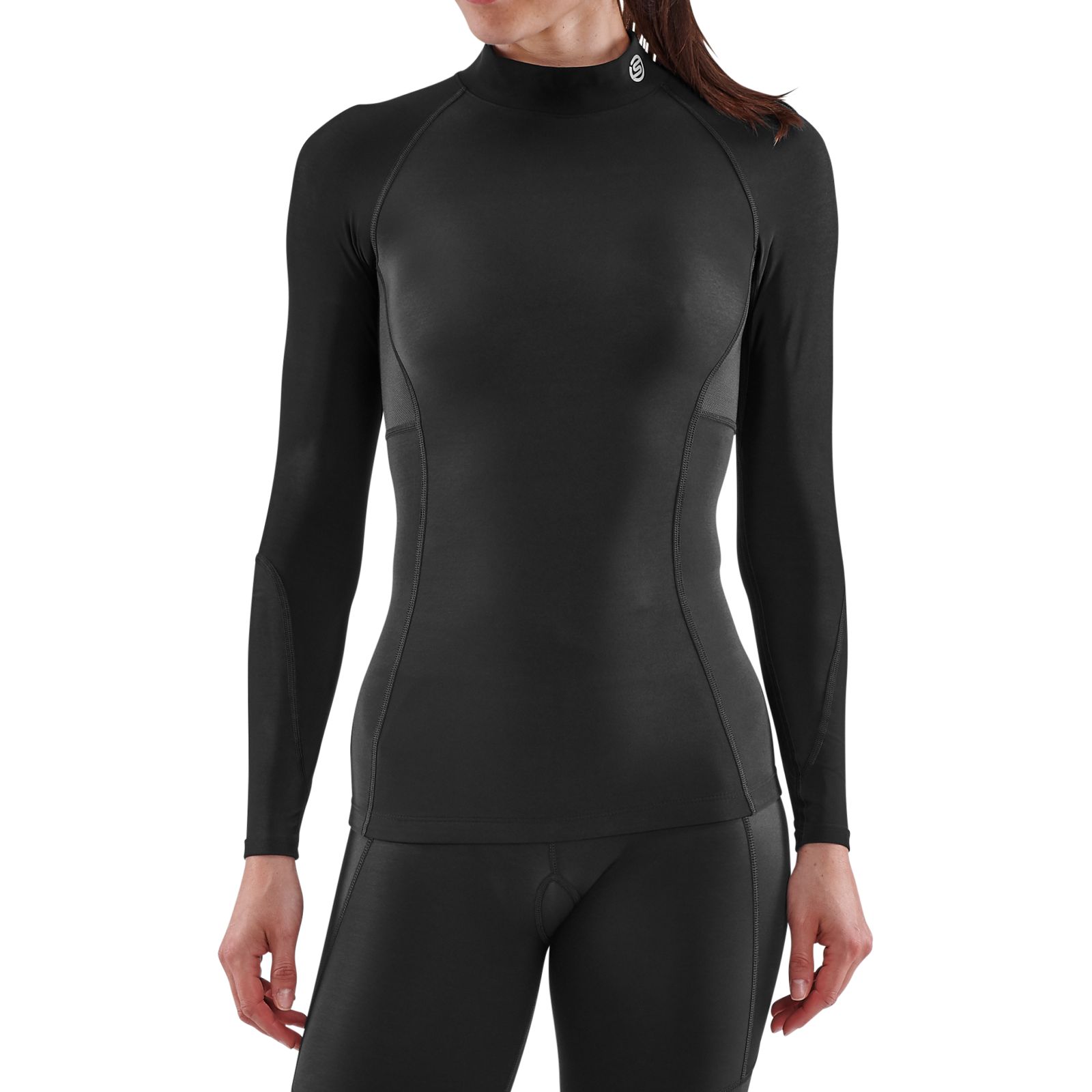 SERIES-3 WOMEN’S THERMAL LONG SLEEVE TOP BLACK