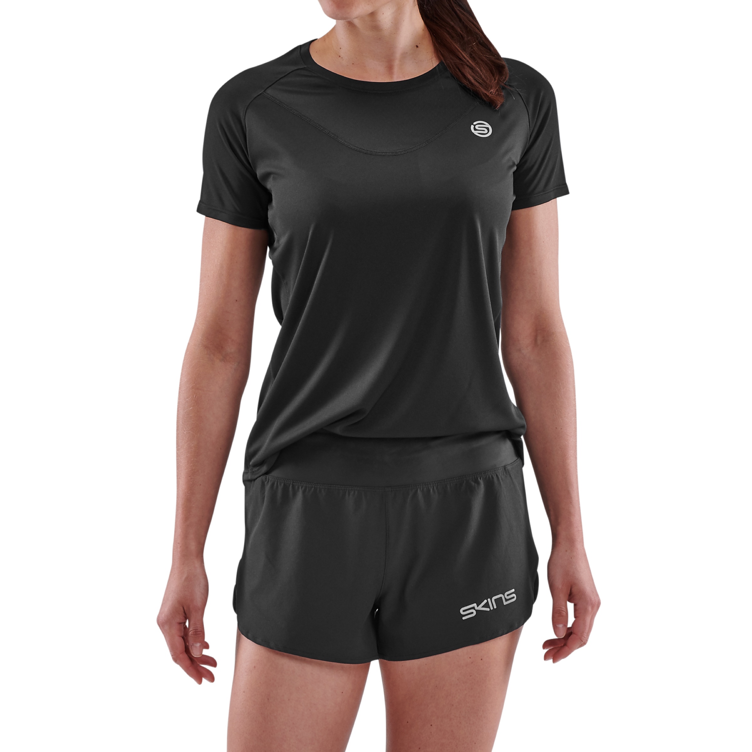 SERIES-3 WOMEN’S SHORT SLEEVE TOP BLACK