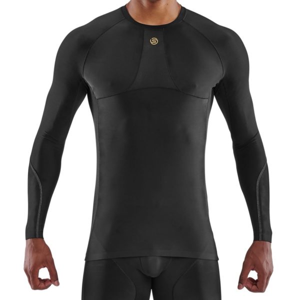 SERIES-5 MEN'S TOP LONG SLEEVES BLACK