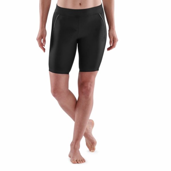SERIES-5 WOMEN'S HALF TIGHTS BLACK